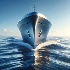 frontal de un barco